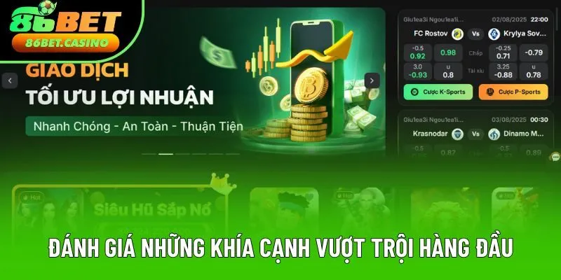 Đánh giá những khía cạnh vượt trội hàng đầu Đánh giá những khía cạnh vượt trội hàng đầu
