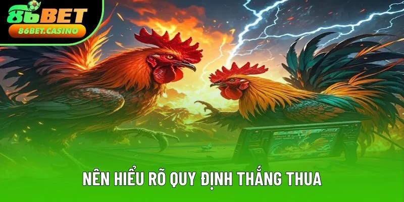 Thành viên phải hiểu rõ quy định thắng thua Thành viên phải hiểu rõ quy định thắng thua